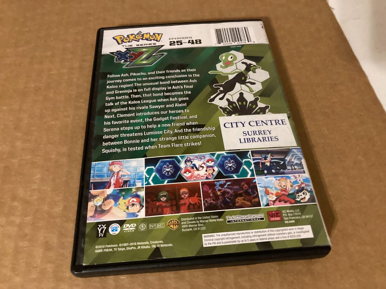 Pokemon The Series: XYZ Set 2 (DVD) for sale online