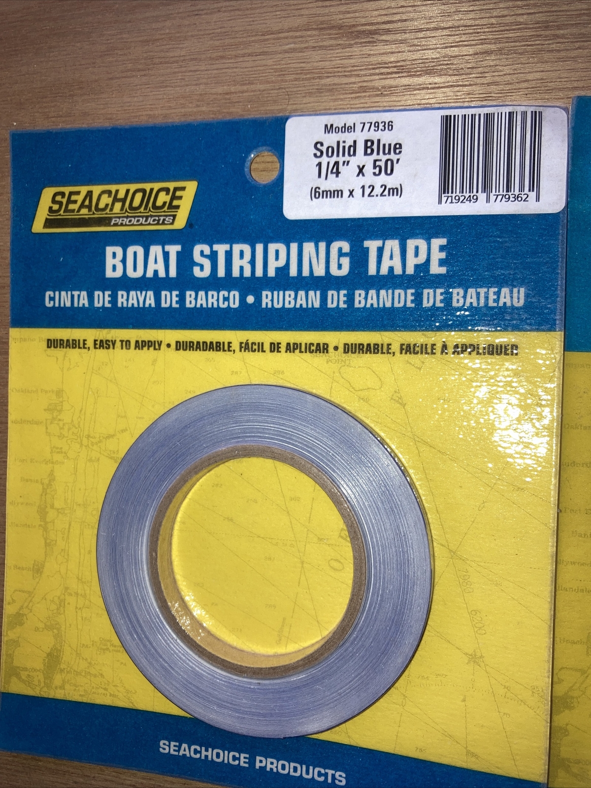 3 Seachoice Marine SelfAdhesive Boat Stripe Striping Tape 3 mil Blue 1/4" x 50' eBay