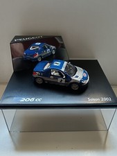 Peugeot 206cc #2 Briche Season 2002 Norev 1/43