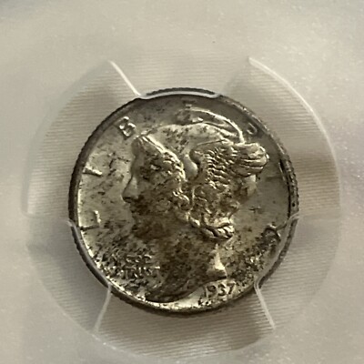 1937 MERCURY DIME 10C PCGS CERTIFIED MS 63 MINT STATE UNC | eBay
