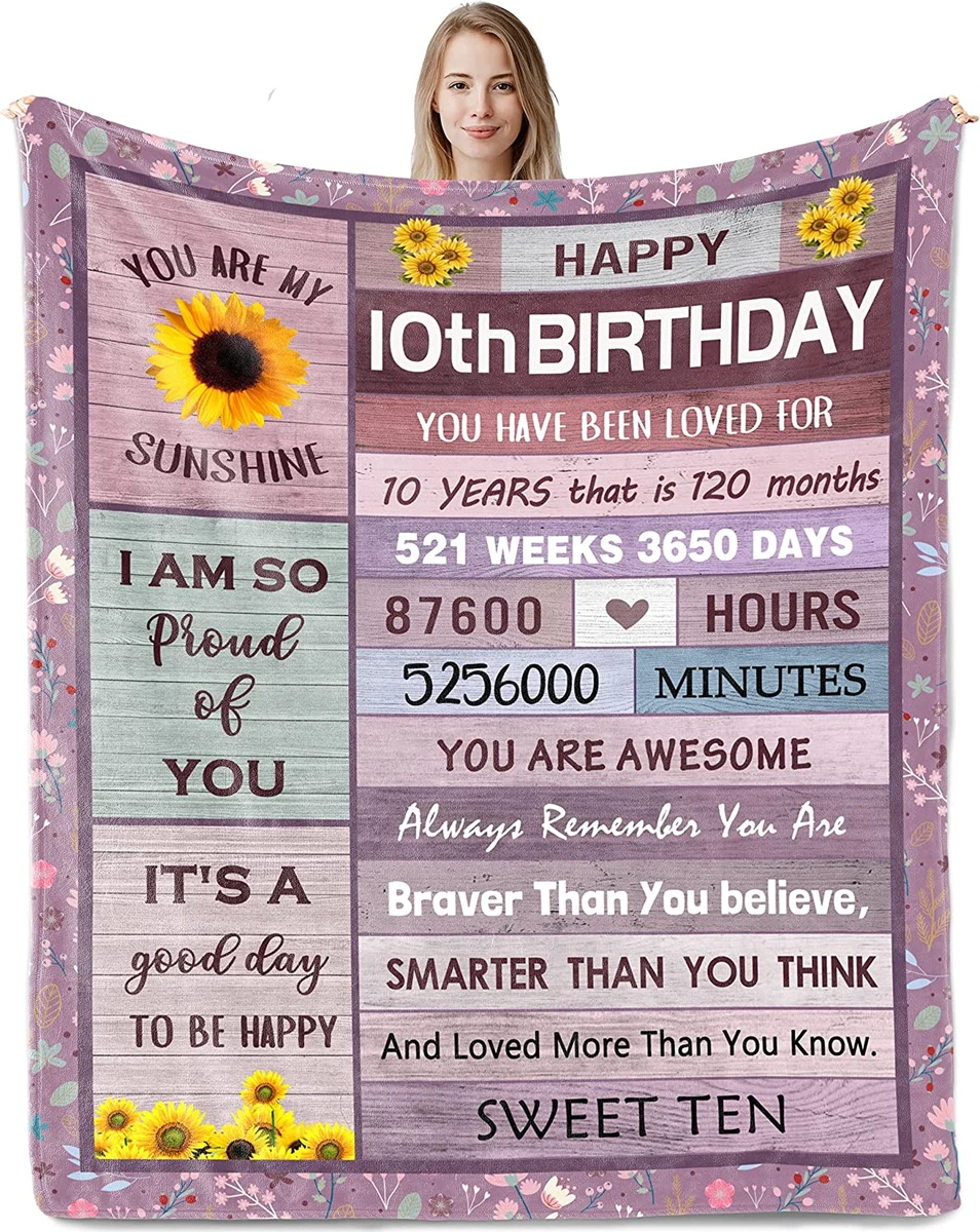 Amazon.com: Ruvinzo 13 Year Old Girl Gift Ideas, Gifts for 13 Year Old Girl,  13th Birthday Gifts for Girls, Teen Girl Age 13 Birthday Gift Ideas, Best Birthday  Gift Blanket 60” x