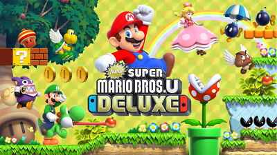 New Super Mario Bros. U Deluxe Nintendo Switch Video Game Brand