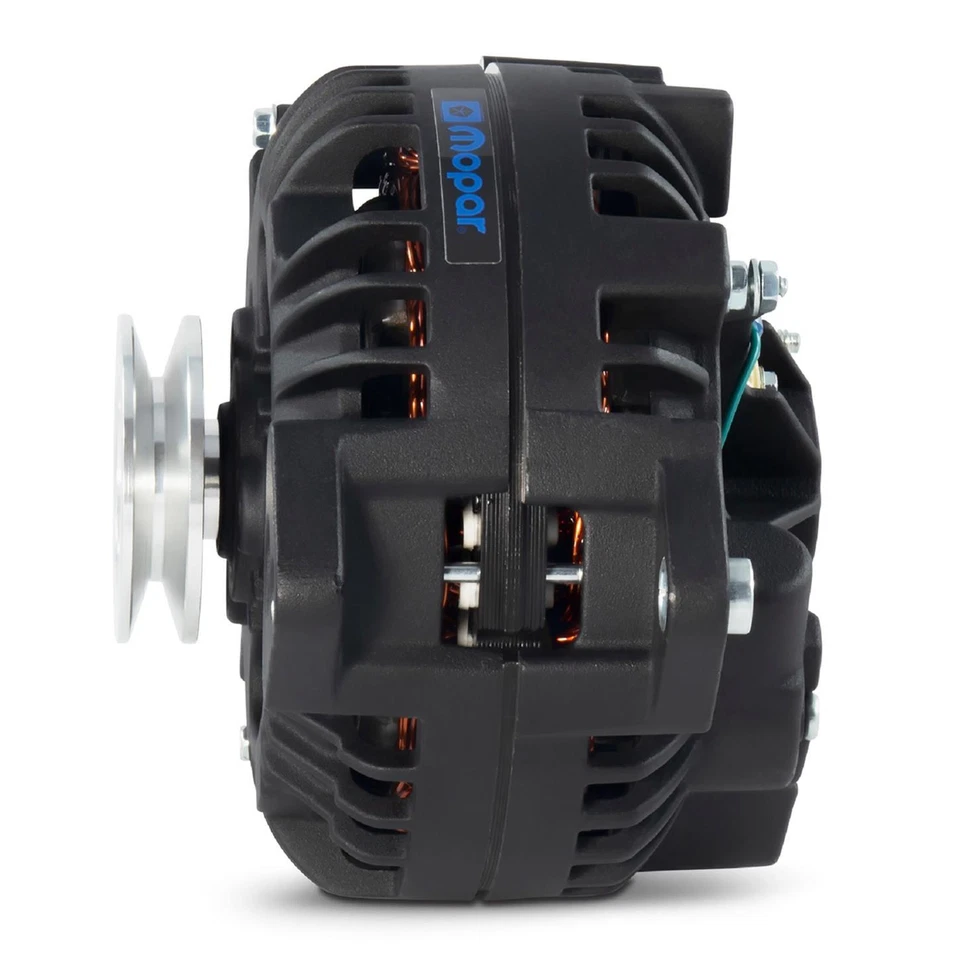 Alternador Proform 440-473 110 AMP negro arrugado, 1 cable Foto 2 de 4