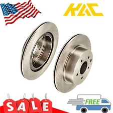 Pair Rear Brake Rotors 31387 For INFINITI QX50 2014-2017 INFINITI M45 2006-2010