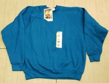 NWT Vintage Fruit Of The Loom Sweatshirt Womens XL VTG USA Soft 1997 90s