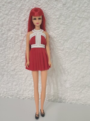 Handmade Francie Fashion Dress Inspired by the Vintage Francie No Bangs Dress