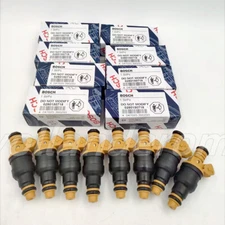 8X Original BOSCH OEM Upgrade Fuel Injectors For Ford F150 F250 F350 0280150718