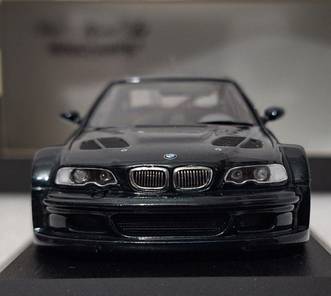 5) BMW M3 GTR e46 Street 2001 Dark Green Met 1:43 Minichamps 5) BMW M3 GTR e46 Street 2001 Dark Green Met 1:43 Minichamps