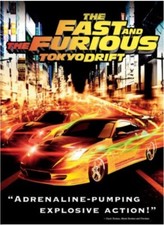 The Fast and the Furious Tokyo Drift DVD, 2006 Widescreen Edition Slipcover
