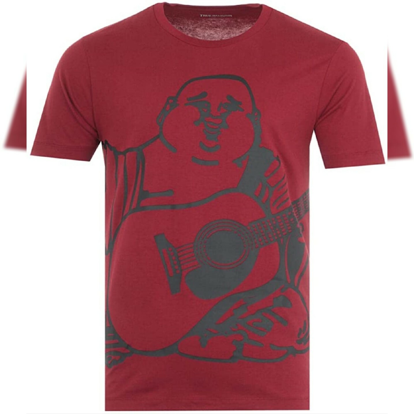 TRUE RELIGION OVERSIZE BHUDA TSHIRT MEN'S CREW NECK SHORT SLEEVE SIZE S SYRAH