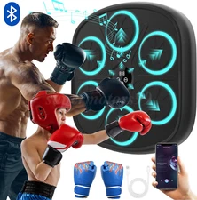 Bluetooth 9 Training Modes Smart Music Boxing Machine with Gloves Wall Mounted