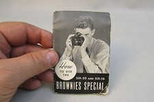 Kodak brownie instruction manual How to use the Brownies Special six 20 six 16