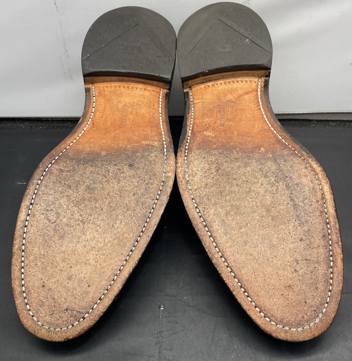 Allen Edmonds Black Fairfax Wholecut Wingtip Oxford Dress 