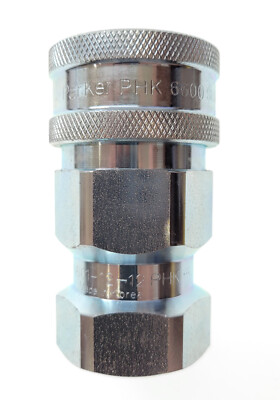 5 x Parker Quick Disconnect 6601-12-12 PHK Couplings Coupler 3/4