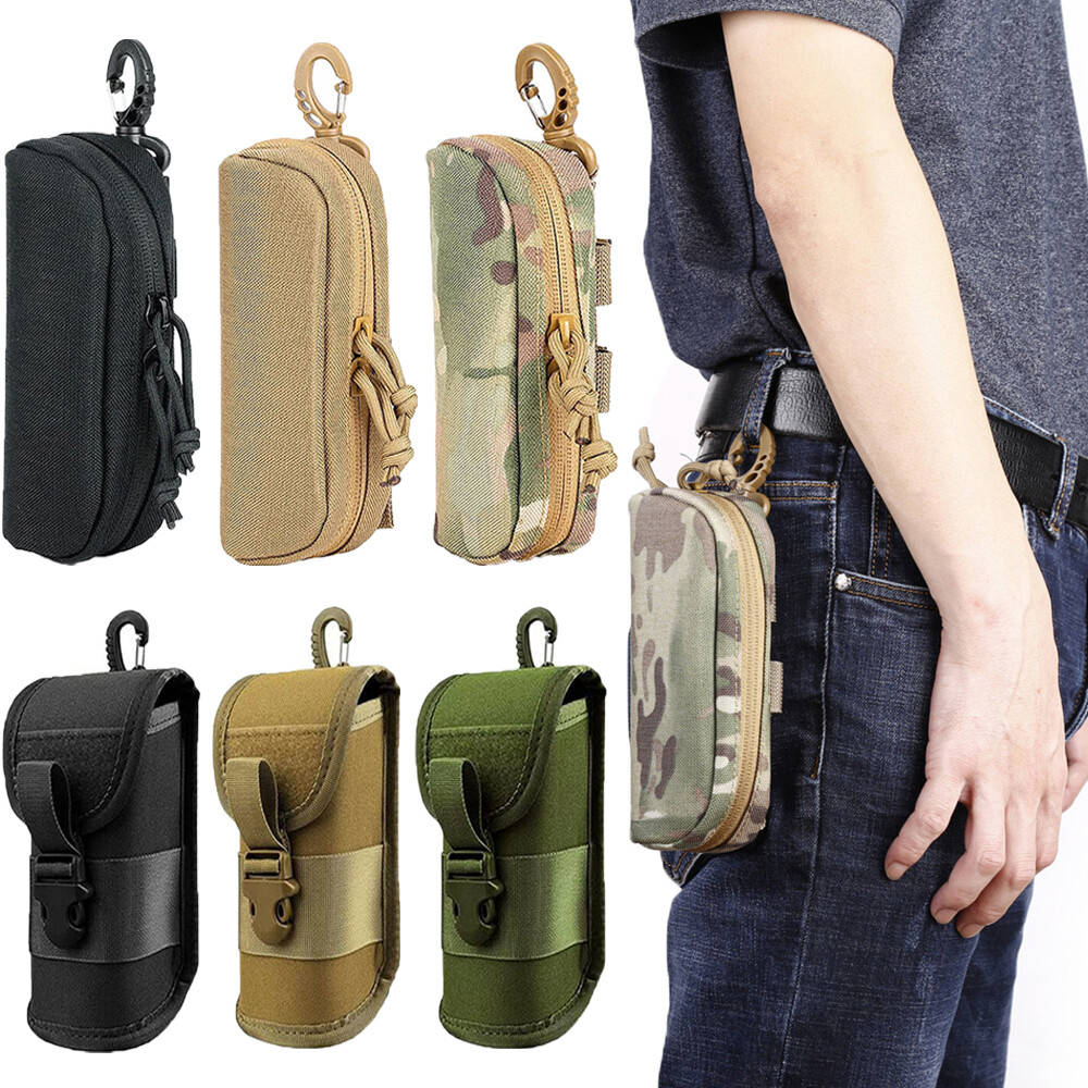 Tactical Molle Glasses Case Sunglasses Pouch Glasses Shockproof Protective  Box