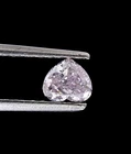 Natural Diamond 0.22tcw Pink Color Heart Modified Brilliant cut Diamond