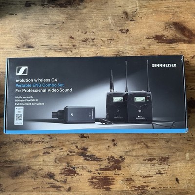 Sennheiser EW 100 ENG G4 Wireless Combo Microphone System (A1: 470-516 MHz)