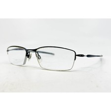 Oakley Transistor Eyeglass Frames Mens Polished Black Good 54-18-135 22-215