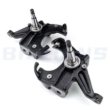 For 1973-1987 Chevy C10 2WD W/ 1" Rotor 2.5" Front Drop Spindle Lowering Kit