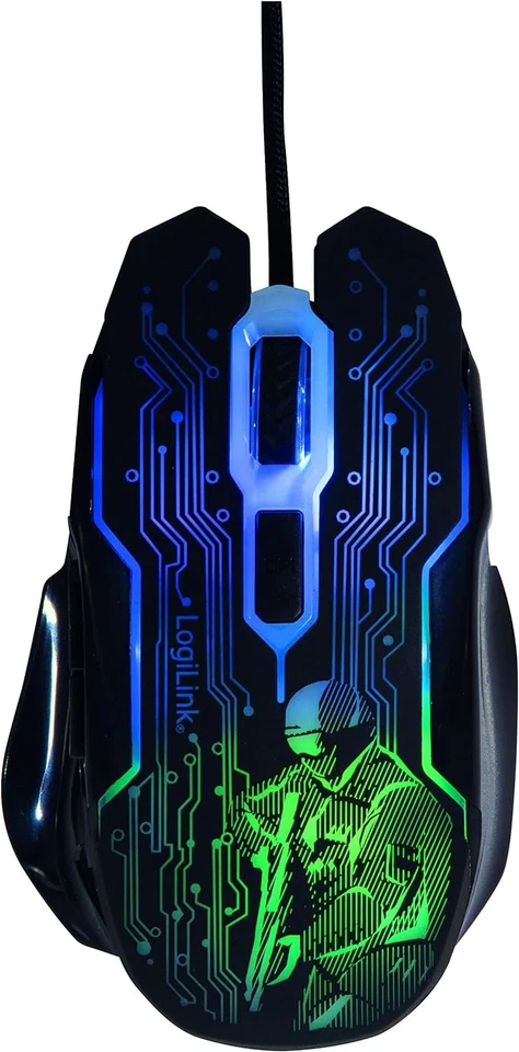 LogiLink ID0137 USB Gaming Mouse 2400 dpi Black - Image 3 of 4