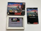 Aerobiz Super Nintendo - CIB Complete w/ Manual - Authentic, Tested, and Working