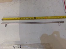 Liberty P02122-SS-C 480/560mm Flat End Cabinet Hardware Handle Pull STAINLESS