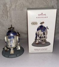 HALLMARK Keepsake Ornament 2018 PORGS OF A FEATHER R2-D2 Star Wars THE LAST JEDI
