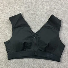 Tommie Copper Shoulder Support Sports Bra Womens 2XL Zip Front Activewear Gym