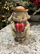 Jim Shore Heartwood Creek "Somebunny To Love" Bunny Figurine - Enesco
