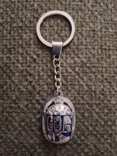 Vintage Owl Key chain Silver Tone Black Eyes Decorative Metal Key Ring Gift Char