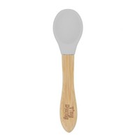 Tiny Dining Grau Bambus Baby FüTtern LöFfel Silikon Weiche Kleinkind EntwöHnung