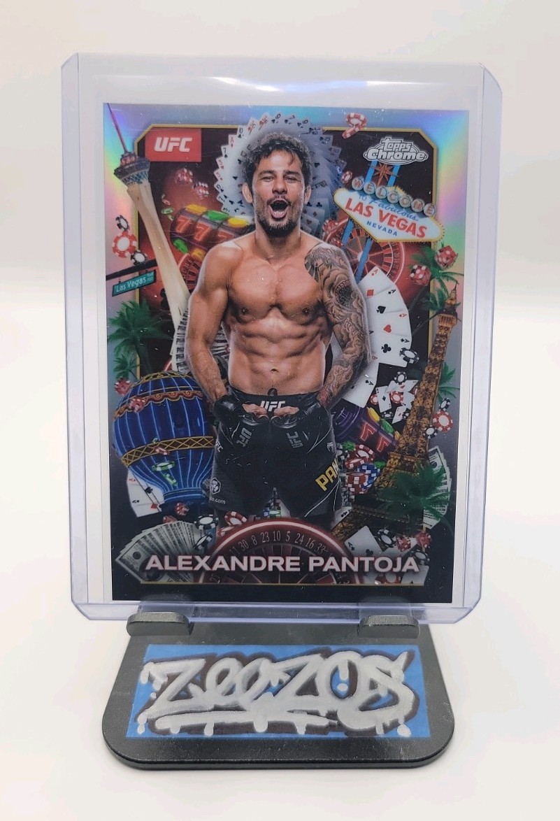 2025 Topps Chrome UFC - Titans Alexandre Pantoja #TNS-15