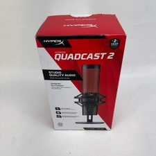 New HyperX Quadcast 2 20 Hz - 20 kHz USB Condenser Gaming Microphone 92642697
