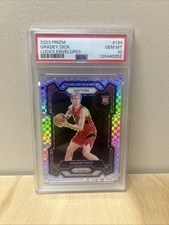 Gradey Dick 2023 Panini Prizm #134 Lucky Envelopes /8 Rookie PSA 10
