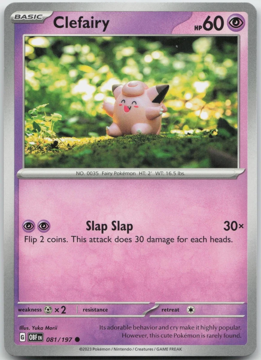 Clefairy Pokemon Card for sale | eBay