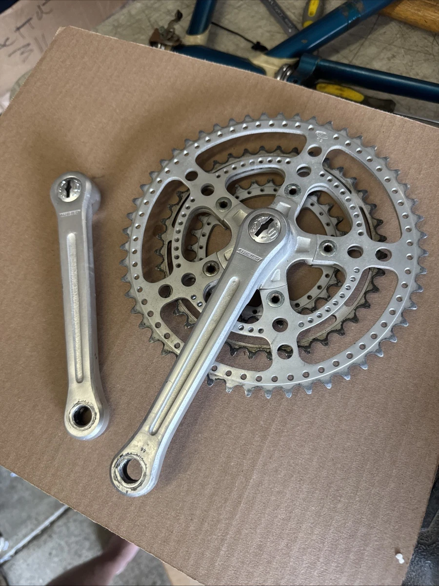 Stronglight Silver Cranksets Vintage Bike Parts for sale | eBay