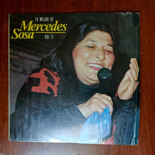 Lo Mejor De Mercedes Sosa Vol. II [1984] Vinyl LP Folk Nueva Cancion Philips