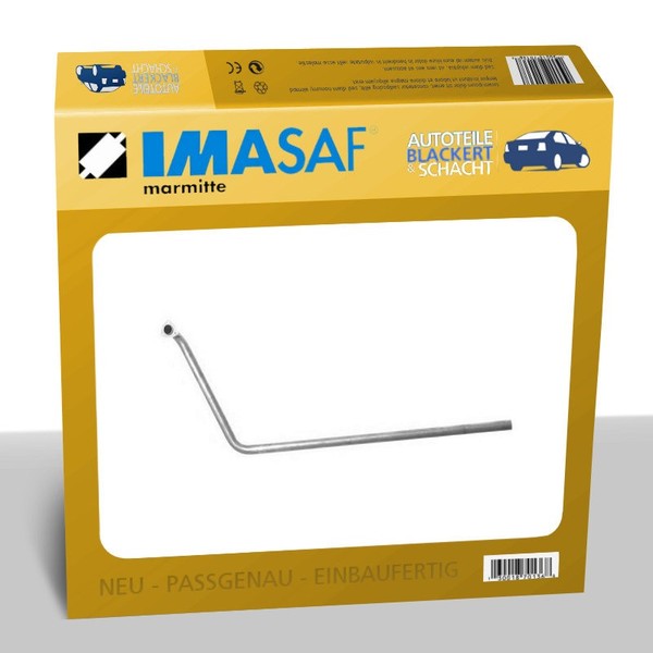 Imasaf Auspuff Hosenrohr+Schelle für Fiat Campagnola 2.0 AR51B + AR55 1954-1974-image