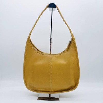 バッグ Old Coach Ergo flap Shoulder Bag yellow Coach | Bags | Coach Rare Vintage Ergo Flap Shoulder Bag Golden