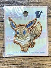 Pocket Monsters Official Seal/ Iron On Patch Eevee Pokemon JAPAN LIMITED