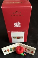 NEW 2021 Hallmark THE VERY HUNGRY CATERPILLAR Ornament Eric Carle Book Gift