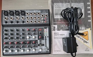 Behringer Xenyx 1202FX Mezclador de Audio de 12 Entradas Procesador Multi FX Probado/Funciona 🔥