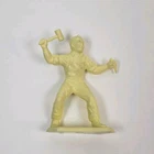 Vintage Marx Sears Service Center Allstate Playset 1.5" Mechanic Figure Cream