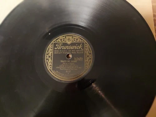 1931 Brunswick 78/Nich Lucas and His Crooning Troubadours..