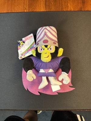 Spin Master Mojo Jojo Plush Stuffed Animal Powerpuff Girls Cartoon Network, NWT!