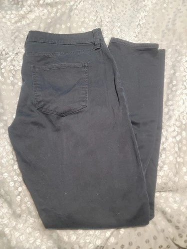 Arizona Jean Co Size 11 Black Skinny Jeans Womens NWOT 