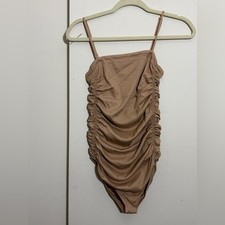 Intimately Free People On Your Side Ruched Bodysuit Size S