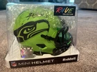 Kam Chancellor Signed Seahawks Rave Green Speed Mini Helmet Beckett Witness