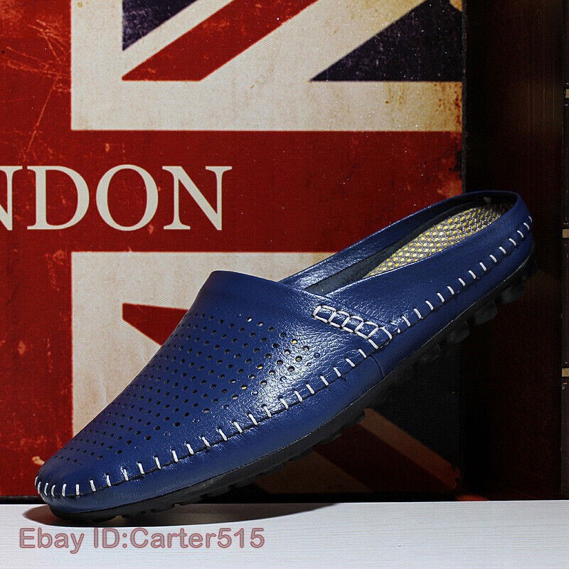 PANTOFOLA D’ORO Scarpe uomo suola morbida traspiranti mezze ciabatte mocassini casual tempo libero ballerine