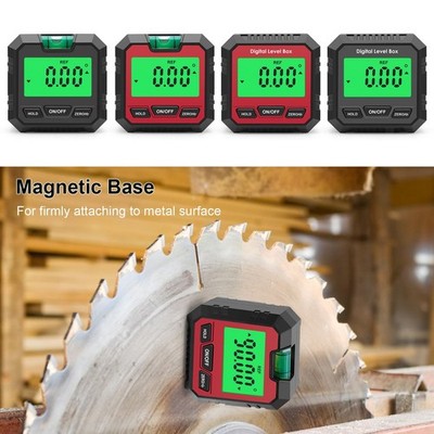 4x90° Winkelmesser Data Hold Winkelmesser Level Box für